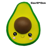 Avocado Squishy fruit package peach watermelon banana lemon squishes slow rising scented squeeze toy educational toys for baby