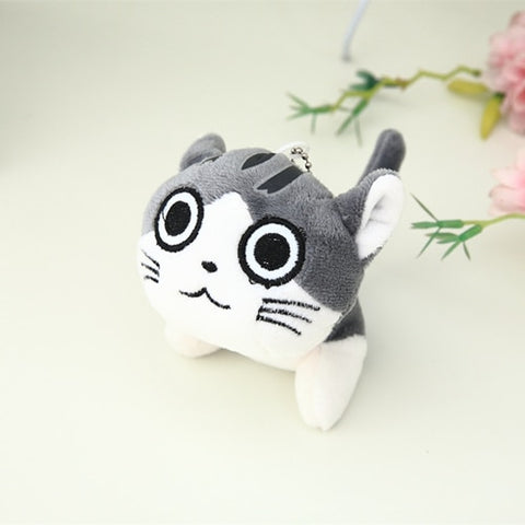 Janpan Cat Anime Chi's Sweet Home 10cm Keychain Toys Plush Cat Stuffed Animal Small Pendant Dolls Gift Plush Toys