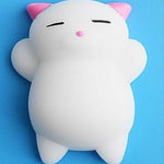 Mini Change Color Squishy Cute Cat Antistress Ball Squeeze Mochi Rising Abreact Soft Sticky Stress Relief Funny Gift Toy