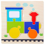 Montessori Toys Educational Wooden Materials Toys for Children Early Learning Kids Intelligence Match Puzzle Teaching Aids