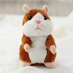 Repeated talking Hamster speaking plush toys Electronic stuffed animals for children girls boys baby Tiara